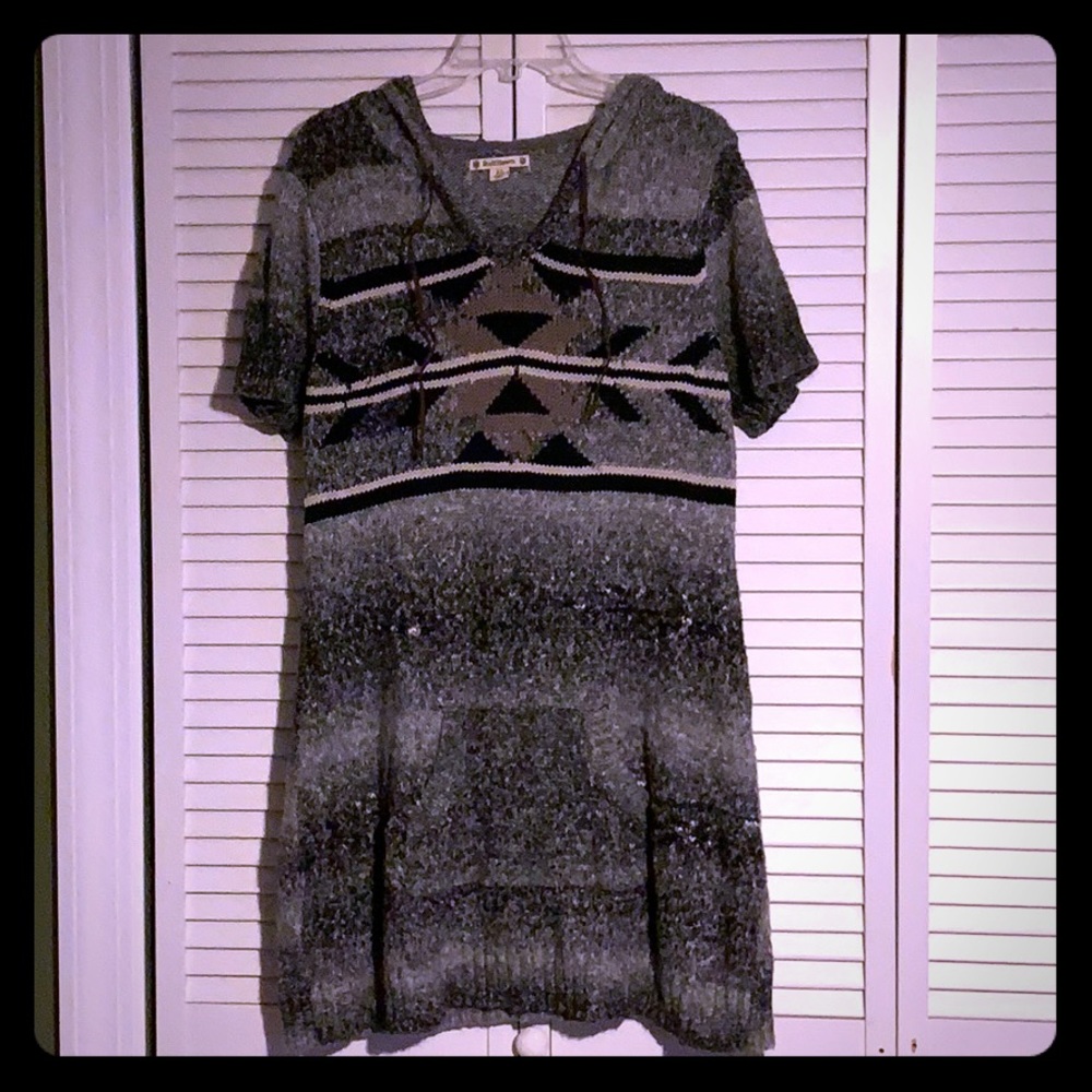 Hooded Sweater Dress